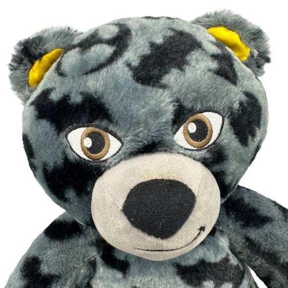 Build A Bear Batman 80 Years Anniversary Grey Black Stuffed Animal Plush Toy - Picture 2 of 16